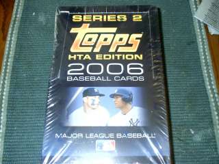 Unopened 2006 Topps Series 2 Hta Jumbos Hobby Baseball Box  