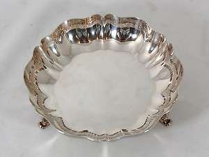 Towle EP Silver Plate Ornate Footed Bowl #2912 Dish  
