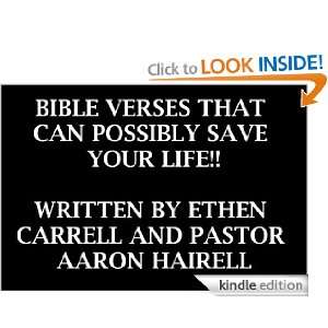 Bible Verses That Can Possibly Save Your Life Aaron Hairell, Ethen 