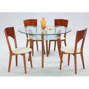  Chintaly Solid Wood Curved Table Legs