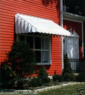 Aluminum Window Awnings   Staggered Edge 95 x 29 x 30.5  