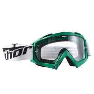  THOR MOTOCROSS ENEMY GOGGLES  NEW (GREEN) Automotive