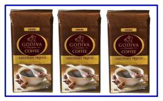bags Godiva Chocolatier Chocolate Truffle Coffee Holiday New & Fresh 