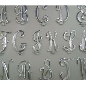  Beverly Clark 70 2324/S/Q Letter Q Caketop   3 Inch Silver 