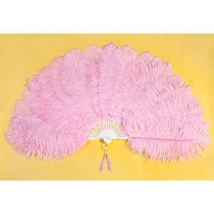  Large Ostrich Fan Pink Toys & Games