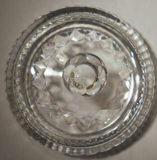 WATERFORD crystal Round Covered Bowl   Candy(?)  