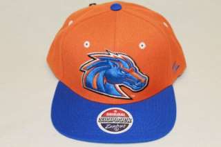 BOISE STATE BRONCOS NCAA SNAPBACK HAT CAP REFRESH ORANGE/BLUE  
