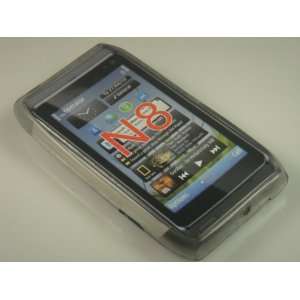  SMOKE TPU Gel Skin Cover Case for Nokia N8 [In Twisted 