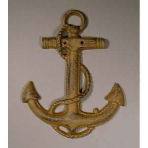  Cast Iron Rustic Anchor Wall Decoration
