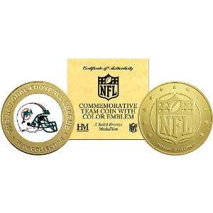   Mint Miami Dolphins Bronze Commemorative Coin