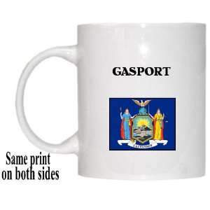  US State Flag   GASPORT, New York (NY) Mug Everything 