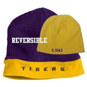  Nike LSU Tigers Purple & Gold Players Therma Fit Knit 