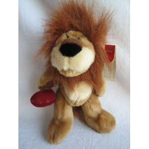    Russplus 9 Lion Plush Holding Valentine Heart Toys & Games
