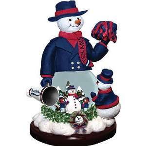  Houston Texans Snowman Cheer Figurine