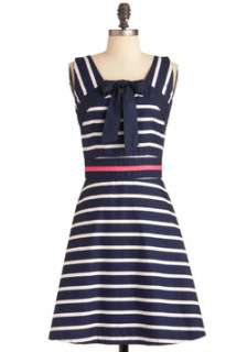Blue Nautical Dress  Modcloth