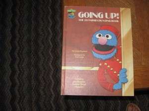Going Up The elevator counting book Sesame street HC 1980 vintage 