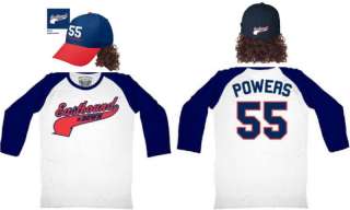Kenny Powers 55 Jersey Baseball Raglan Costume T shirt  