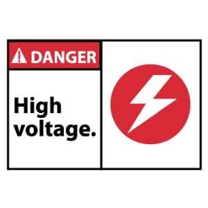   Voltage (Graphic), 3X5, Adhesive Vinyl, 5/Pk Industrial & Scientific