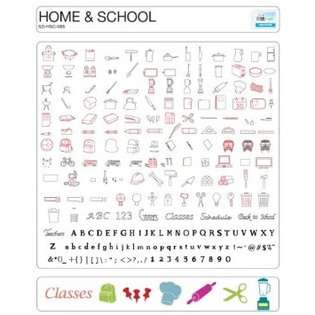 Craftwell Ecraft SD Image Cards, Home and School 