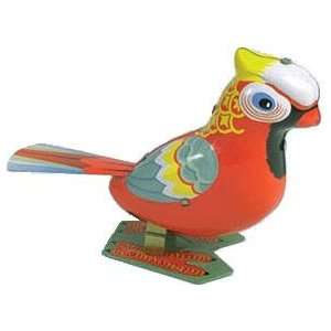  Jumping Parrot Tin Windup Toy Toys & Games