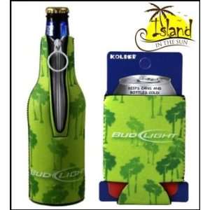   Bud Light Tropical Green Beer Can & Bottle Koozie