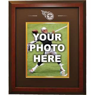 Caseworks Tennessee Titans Mahogany Cabinet Picture Frame    