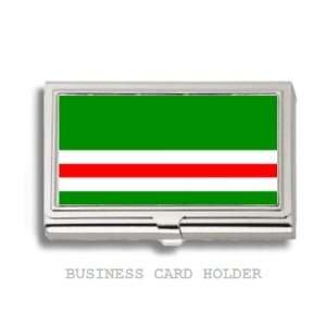  Chechnya Chechen Republic Flag Business Card Holder Case 