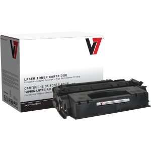  New   V7 Black High Yield Toner Cartridge for HP LaserJet 