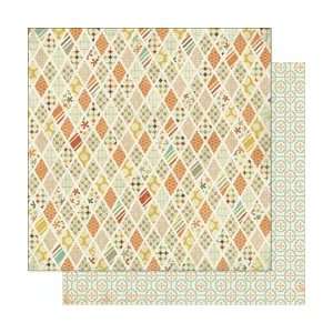  Pink Paislee Prairie Hill Double Sided Paper 12X12 