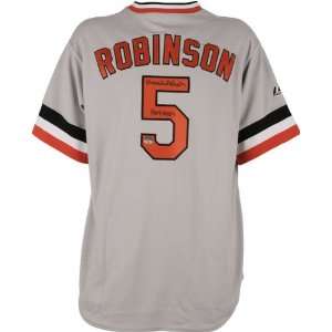  Brooks Robinson Autographed Jersey  Details Baltimore 