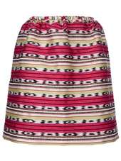CARVEN   Aztec Printed Skirt