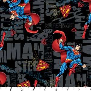  Superman Man of Steel Anti Pill Fleece by Warner Brothers 