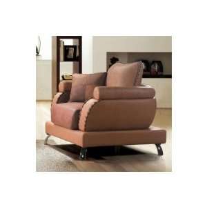  Jasper Leather Chair Leather Black / White Furniture 