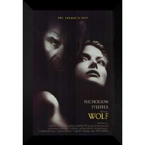  Wolf 27x40 FRAMED Movie Poster   Style C   1994