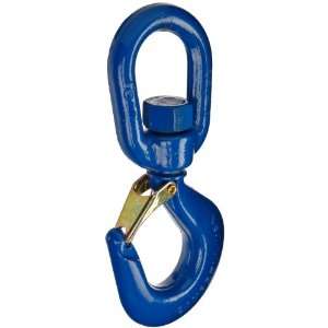 Campbell 3942505IL Drop Forged Carbon Steel Swivel Hoist Hook with 