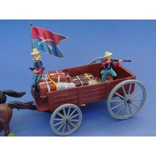 General George Custer, US 7th Cavalry Indian Wars Supply Wagon Set 