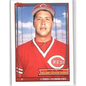  1991 Topps Debut 90 #62 Chris Hammond   Cincinnati Reds (MLB Debut 