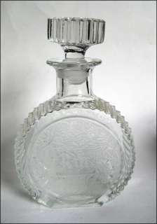 Paden Glass Spring Orchard Deco Rye Liquor Decanter  