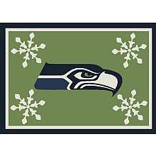 Miliken & Company Seattle Seahawks Holiday 3 Ft. 10 In. x 5 Ft. 4 In 