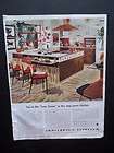   Royelle Linoleum Kitchen Flooring 1954 Print Ad Advertisement