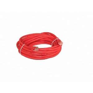    Red 25 Foot Cat 5e 350MHz Snagless Ethernet Cable Electronics