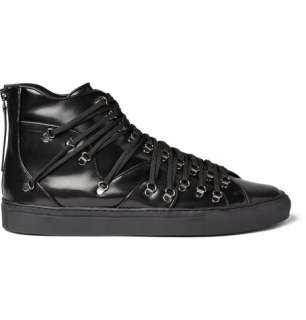  Shoes  Sneakers  High top sneakers  Leather Lace 