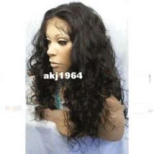 Indian Remy Human Lace Front Body Curl Wig 12 20  