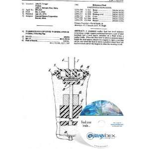   Patent CD for WASHER FLUID LOW LEVEL WARNING SWITCH 