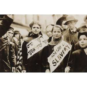  Labor Day Parade of Jewish Girls 1909 12 x 18 Poster