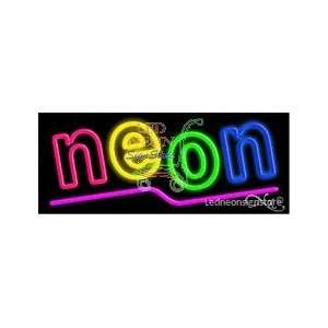  Neon Neon Sign 13 inch tall x 32 inch wide x 3.5 inch Deep inch 