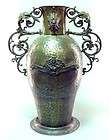 Impressive copper Arts & Crafts   Art Nouveau vase. TOP