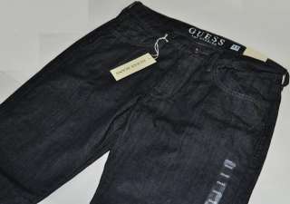 NEW WITH TAGS GUESS LINCOLN SLIM STRAIGHT PREMIUM JEANS FOR MEN  