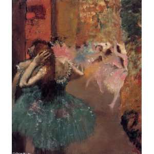  FRAMED oil paintings   Edgar Degas   24 x 28 inches   Ballet 