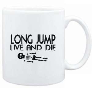 Mug White  Long Jump  LIVE AND DIE  Sports  Sports 